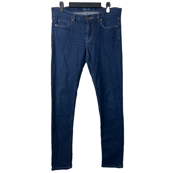 Patagonia Denim - Patagonia Performance Straight Leg Jeans Women's 29/8 Dark Blue Wash Organic A3